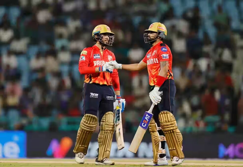 आईपीएल 2025 पंजाब किंग्स बनाम लखनऊ सुपर जायंट्स मैच का एक शानदार दृश्य | A thrilling moment from IPL 2025 Punjab Kings vs Lucknow Super Giants match